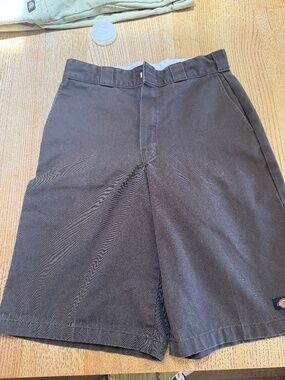 Brown Dickies Shorts in great shape, 30" waist, (Retail for $29)